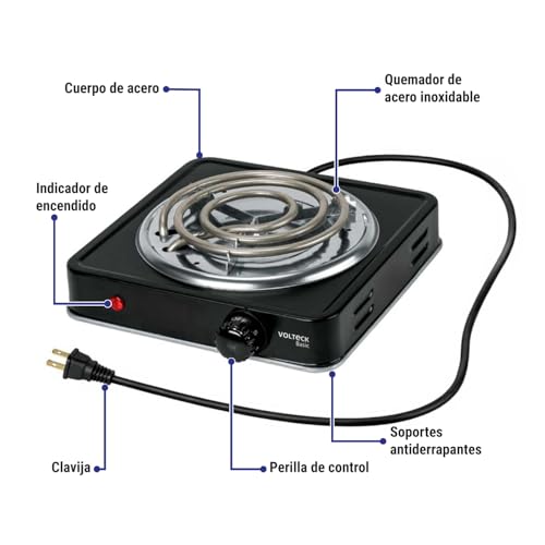 Catálogo para Comprar On-line Parrilla Electrica 1 Quemador los 10 mejores. 21 Imagen adicional