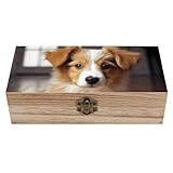 Photo Gallery scatola portaoggetti in legno a forma di cucciolo di cane, stile vintage, con coperchio e chiusura frontale, decorazione rustica per la casa, organizer in legno per gioielli, anelli, orecchini, arti Photo Gallery scatola portaoggetti in legno a forma di cucciolo di cane, stile vintage, con coperchio e chiusura frontale, decorazione rustica per la casa, organizer in legno per gioielli, anelli, orecchini, arti