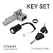 IUVWISN Motorcycle Ignition Key Switch Set for Surron Sur Ron Light Bee X/S Electric Dirt Bike,Ignition Lock Cylinder with 2 Keys