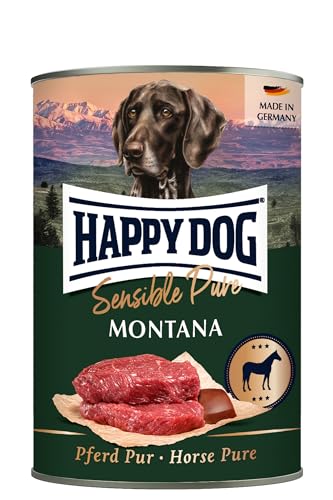 Happy Dog Sensible Pure Montana (Pferd) M 6X 400g