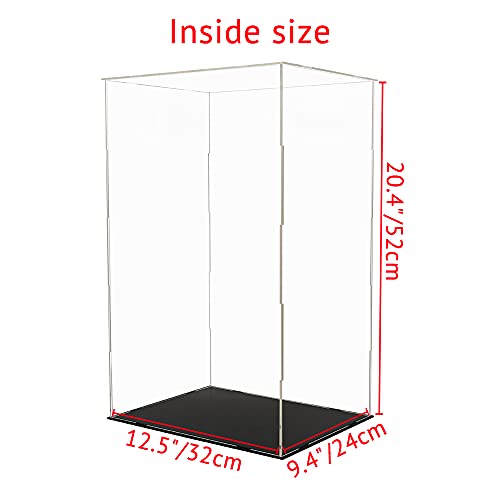 Tingacraft WFUS-0118 Acrylic Display Case (12.5 X 9.4 X 20.4 Inch) For 18 Inch 20 Inch Doll Action Figure Clear Box thumb #2