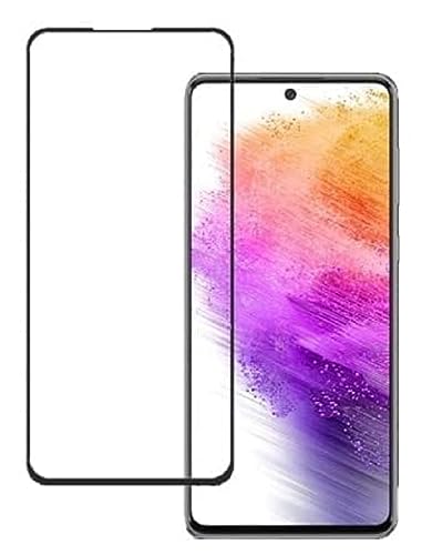 Image of Tempered Glass Screen Protector Compatible For Samsung Galaxy A72 Cellphone With Edge To Edge Coverage And With Easy Installation Kit