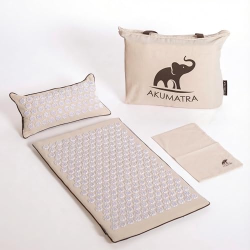 AKUMATRA® Premium Akupressurmatte - Nachhaltige Akupunktur Matte...