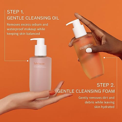 Sulwhasoo Gentle Lightweight, Silky Texture Korean Double Cleansing Oil To Melt Away Waterproof Makeup thumb #4