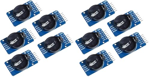 HiLetgo 5pcs DS3231 AT24C32 Clock Module Real Time Clock Module IIC RTC Module for Arduino Without Battery (Pack of 2)