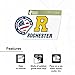 Desert Cactus University of Rochester Yellowjackets Vinyl Decal Laptop Water Bottle Car Scrapbook Sticker (IND 009)