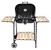 Produktbild Kaminer Gartengrill XL Grillwagen BBQ Grill Standgrill Holzkohlegrill Ablagefläche 5423