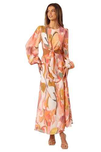 Image of Petal & Pup Women's Laquin Long Sleeve Maxi Dress