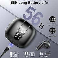Bluetooth 5.4 Kopfhörer, 2026 Neu In-Ear Kopfhörer Kabellos Bluetooth – Ansicht 4