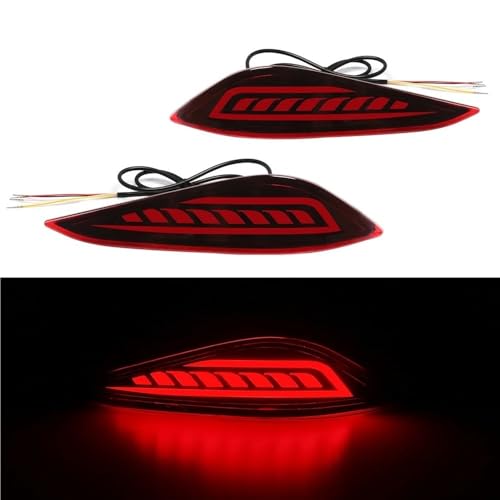 Feu arrière LED anti-collision avec clignotant dynamique pour Rush - 2