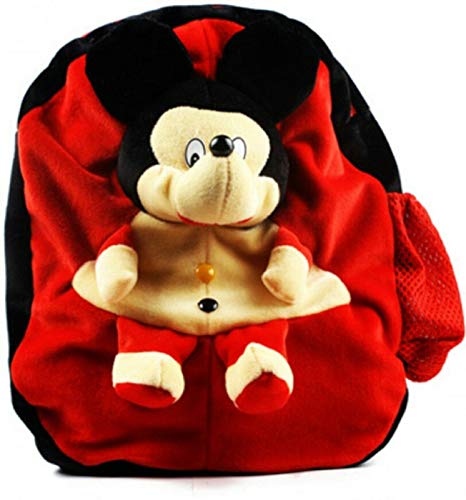 Blue Tree Cute Kids Backpack Toddler Bag Plush Animal Cartoon Mini Travel Bag for Baby Girl Boy 1-6 Years (Mickey)