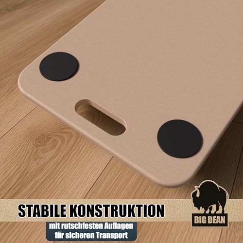 BigDean 3x Möbelroller Transportroller 250kg Rollbrett MDF Möbel Hund Roller