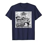chuck e. cheese group shot vintage band photo logo maglietta