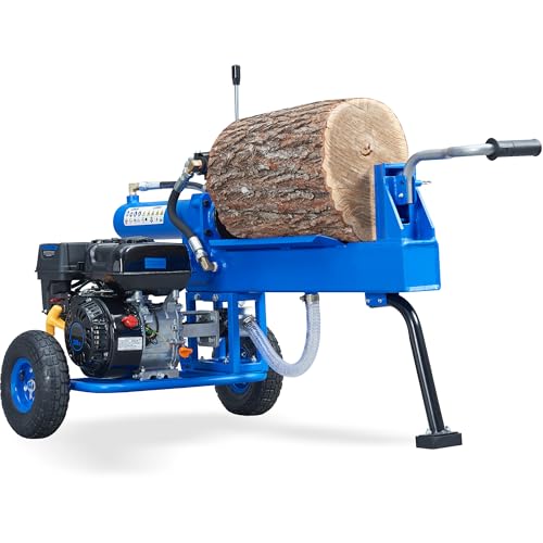 Mutaomay 20 Ton Portable Gas Log Splitter, 7HP Engine Wood Splitter with Rapid Auto Return Hydraulic...