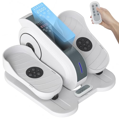 SPORTNOW Mini-Ellipsentrainer Untertisch Mini Crosstrainer für zuhause...