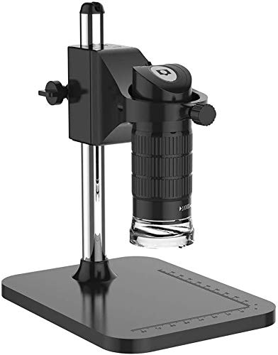 Handheld USB Digital Microscope 1000X 2MP Electronic Endoscope Adjustable 8 LED Magnifier Camera with Stand
