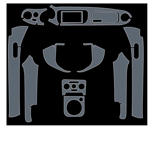 Film de protection transparent intérieur Coccinelle pour préserver le tableau de bord VW Beetle 17-19