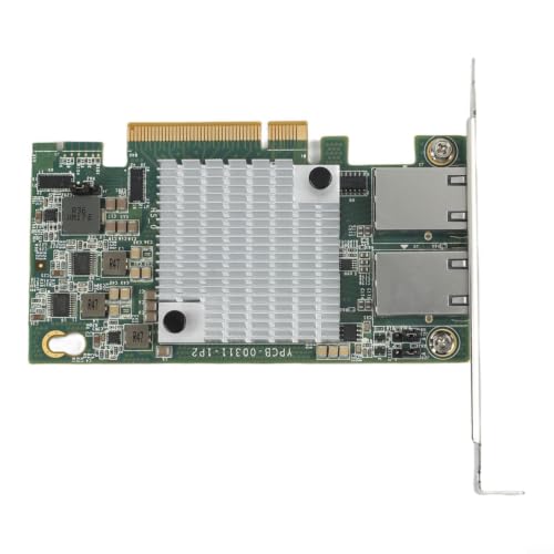 PCI-E 10GbE Network Adapter for X540-T2 X540-AT2, tarjeta Ethernet de doble puerto compatible con Linux y sistemas Unix para servidores miniatura 1