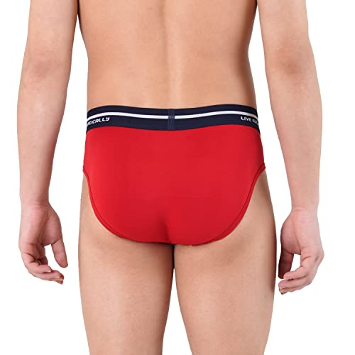 Image of U.S. Polo Assn. Men Logo Waistband Cotton Stretch IYAH Briefs - Pack of 2