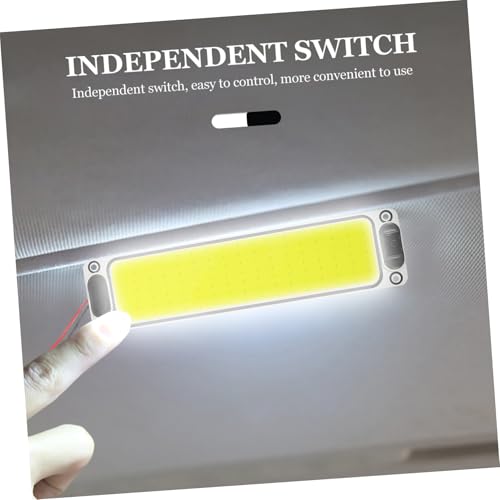 Lámpara portátil LED interior camión luz COB aluminio coche multiusos 4