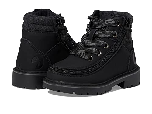 BILLY Footwear Kids Lugs Ii Boots for Toddler and Little Kids -Leather Upper, Woven Textile Insole, and Rubber Outsole for Traction