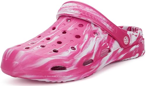 Image of Gaatpot Mens Womens Garden Clogs Shoes with Arch Support Unisex Gardening Slip on Sandals Beach Slippers Shoes Clog