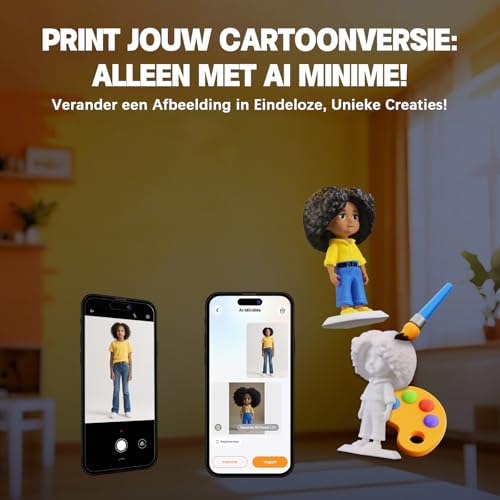 X‑Maker 3D-Printer met Ontwerpsoftware, AI-Ontwerpsoftware, Uitgebreide Printbibliotheek, Zelfontwikkelde App en 15 Ontwerpmodules - Afbeelding 4