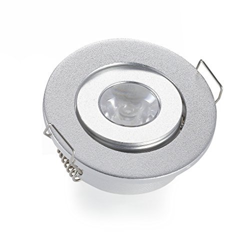 LED mini pequeño techo de montaje empotrado de techo downlight empotrado lámparas 3W blanco cálido 3000K + Conductor