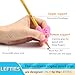 Firesara Left-Handed Training Grips, Original Butterfly Pencil Holder Correction Writing Aid Grip for Kids Handwriting Special Needs Preschoolers Children Adult Lefties Assorted Colors (4PCS)