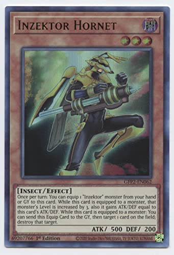 Inzektor Hornet - GFP2-EN062 - Ultra Rare - 1.ª edição
