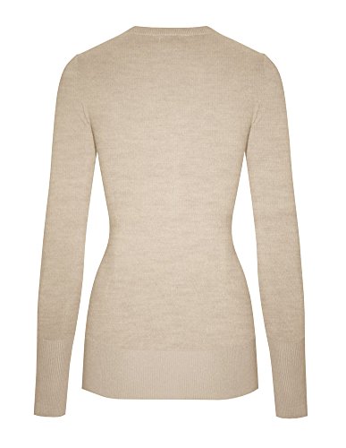 Image of Cielo Women's Solid Soft Stretch Pullover Knit Sweater