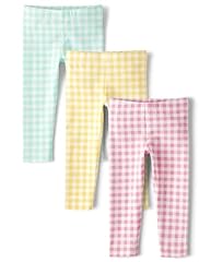 Printed Gingham 3-pack