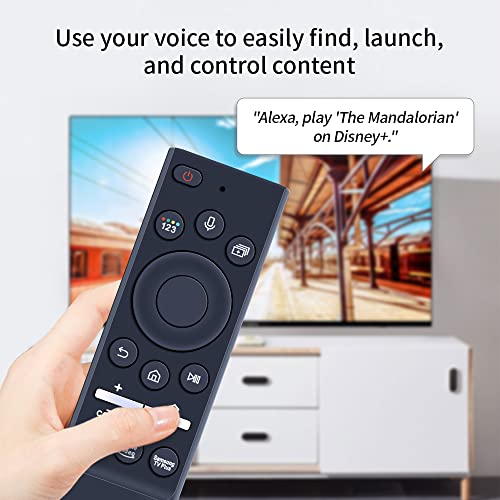 New 2021 Models Bn59-01357F Voice Replacement Remote Control For Samsung Qled Smart Tvs Compatible With Neo Qled, The Frame And Crystal Uhd Series (Bn59-01357F) #TOP1