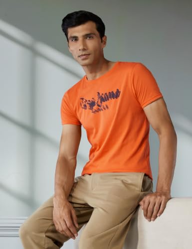 Image of Pepe Jeans Men T-Shirt|Cotton|Slim Fit
