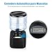isYoung Comedero Automático 5.5 L de Alimentos para Mascotas Gatos y Perros...