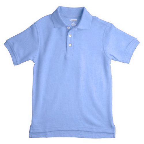 Image of French Toast Big Boys' Short Sleeve Pique Polo