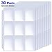 ABLY 540 Pockets Double-Sided Trading Card Pages Sleeves 9-Pocket Clear Plastic Game Card Protectors for Skylanders, Pokemon, Baseball Cards and More, Fit 3 Ring Binder (30 Pages)