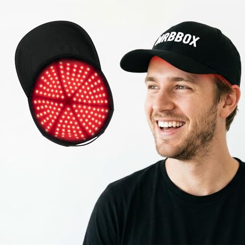 Image of Red Light Hair Growth Cap - FDA Cleared Red Light Therapy for Hair Growth for Men & Women