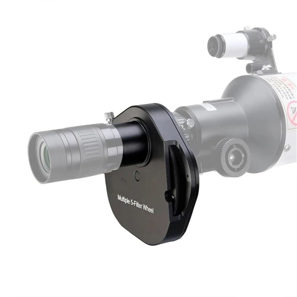 Accessoires pour télescopes Roue de télescope en métal 5 Positions for oculaire de télescope for télescopes astronomiques Oculaire pour télescope(2inch)