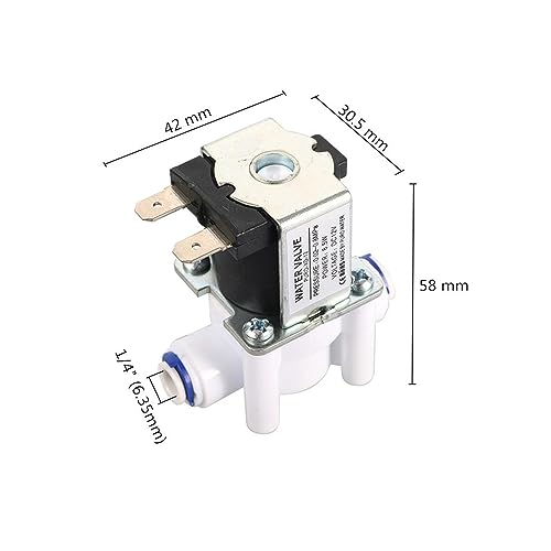 Válvula solenoide 1/4" normalmente cerrada con corte magnético DC 24V 5