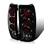 SPEC-D TUNING Smoke Lens Tail Lights Compatible with 1999-2002 Chevy Silverado 1500/1500HD/2500/2500HD/3500 Sierra Models Left + Right Pair Assembly