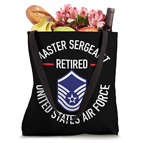 Bolso tote para regalo de retiro militar Master Sergeant de la Fuerza Aérea estadounidense miniatura 4