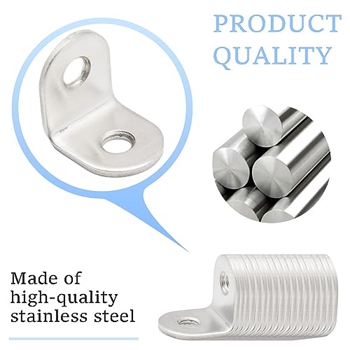 CEEYSEE 20 Pezzi Staffe Angolari 90 Gradi 20 x 20