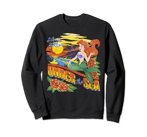 Sweat Little Mermaid Ariel vintage : haut Disney rétro femme