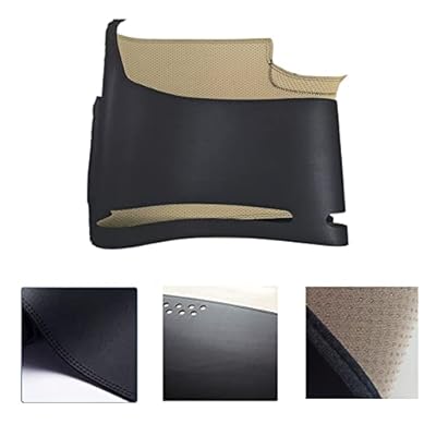 Housses de tableau de bord pour KIA Sorento 2022-2023, tapis de housses de tableau de bord en cuir, housses de protection de tableau de bord de voiture, coussinets de housses de tableau de bord int&eacute;rieurs, noir pur