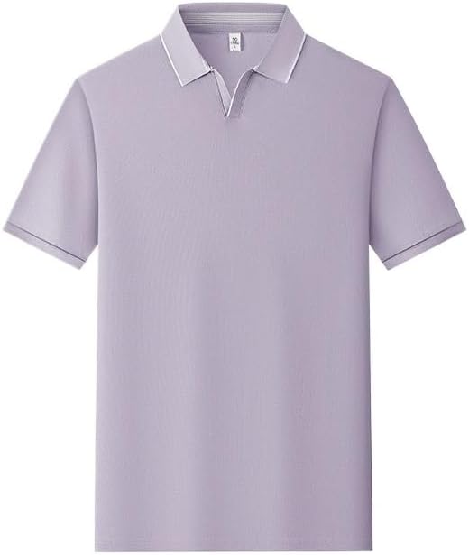 Collarless Lightweight Work Uniform Men's Women's Identical Business Casual Short Sleeved Shirts