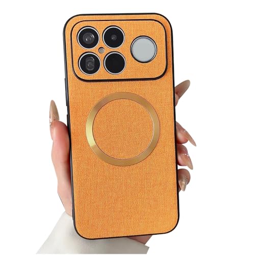 TRIPLE RIVER�EFor POCO F8 Ultra �P�[�X Ultra �J�o�[ �L�����o�X�� PU���U�[+�v���X�`�b�N �n�[�h�P�[�X �w�ʃP�[�X �X�g���b�v�� ���������� For ���� �V���I�~ �v��/�E���g�� �������(�I�����W)