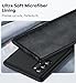 LeYi for Samsung Galaxy Note 10 Plus Case: Samsung Note 10 Plus Case Liquid Silicone Shockproof Protective with Anti-Scratch Microfiber Lining, Soft Gel Rubber Cover for Galaxy Note 10 Plus, Black