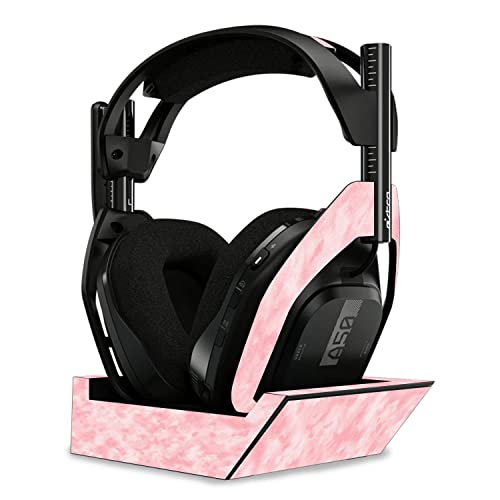 Image of MightySkins Glossy Glitter Skin Compatible with Astro A50 Wireless Headphones + Base Station (Gen 4) - Cotton Cloud | Protective, Durable High-Gloss Glitter Finish | Easy to Apply | Made in The USA