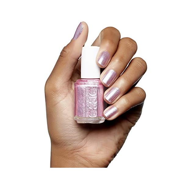 Essie Nagellack für farbintensive Fingernägel, Nr. 487 s'il vous play, Metallic, 13,5 ml – Bild 5